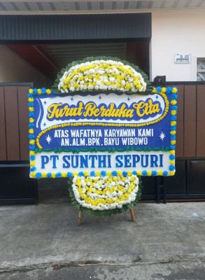 Papan Bunga Duka di Naioni